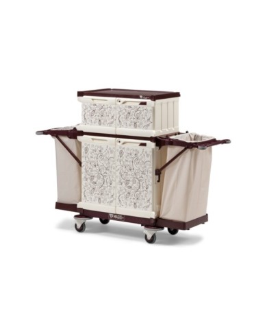 MagicArt 27 Safety Plus Carrello alberghiero chiuso decorato con motivi grafici