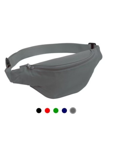 Marsupio in Poliestere 600D con 1 tasca, cintura regolabile con chiusura a clip