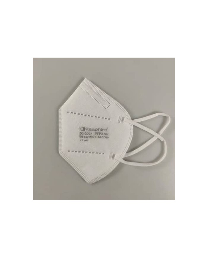 Mascherine monouso FFP2 Certificazione CE 1463 bianche Scatola da 10 pz. conf.ti singolarmente (Scad.2025)
