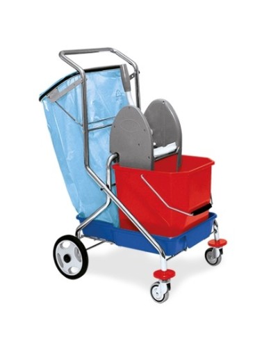 MINIMAX2 Carrello cromato pieghevole mono con 4100PR