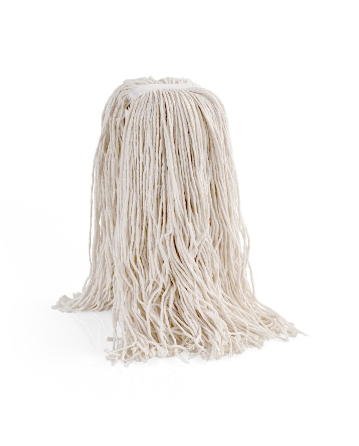 Mop cotone con attacco a pinza 220g filo fine