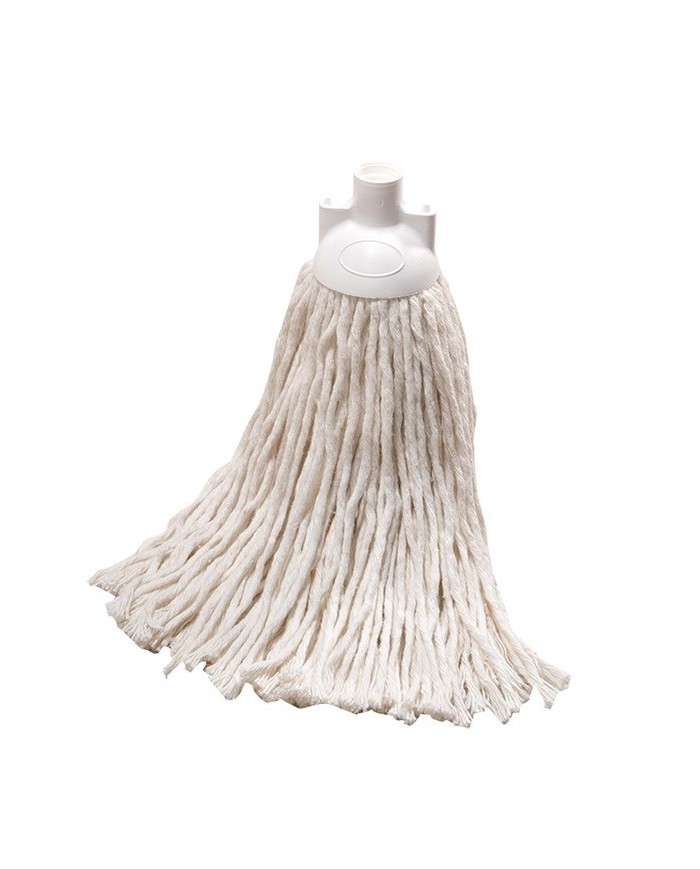 Mop cotone con attacco a vite 250g filo grosso