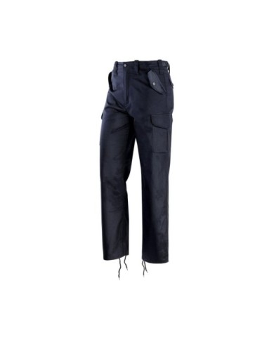 Pantalone Army blu in terital multitasche 215gr Tg.S-3XL