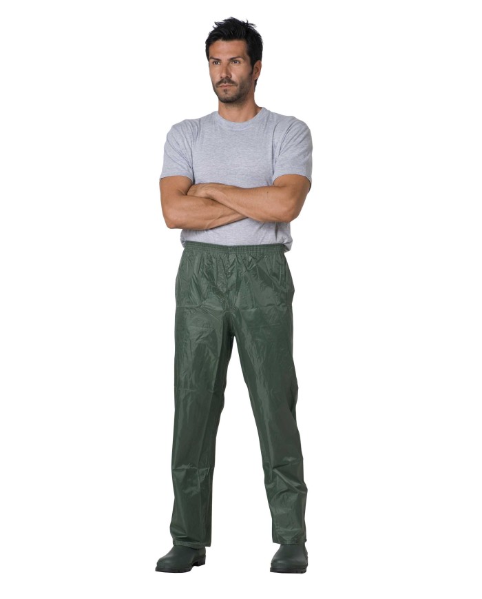 Pantalone impermeabile verde Taglia: M-3XL