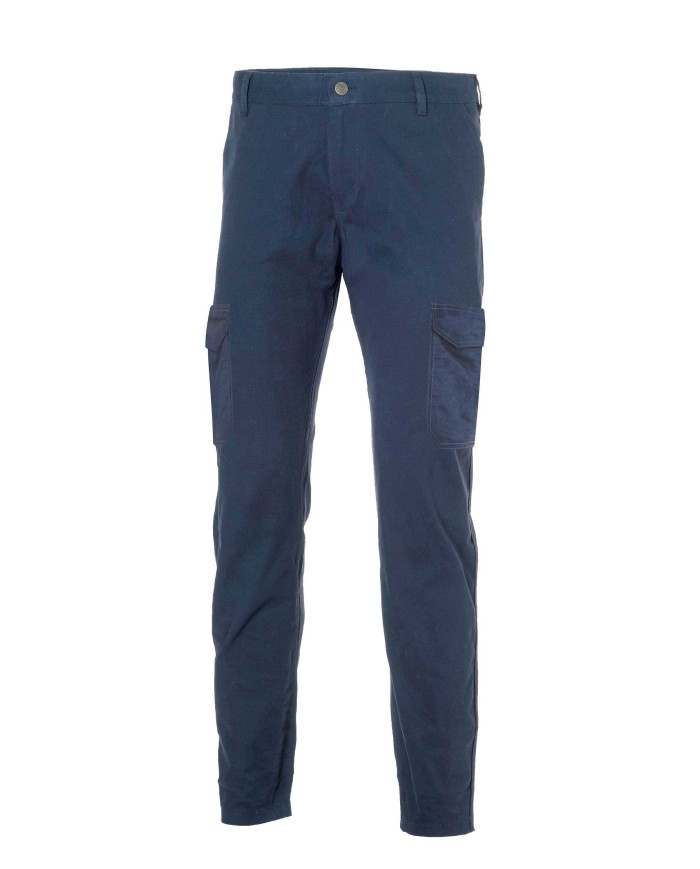 Pantalone Logifit con tasconi laterali Blu Taglie: 44/62