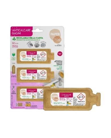 Paperdose Anticalcare Bagno 40mlx3pz