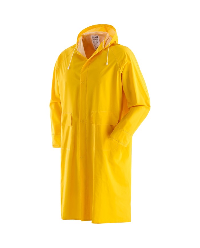 Pluvio Cappotto Pvc bispalmato giallo Tg.S-M-L-XL-XXL-3XL