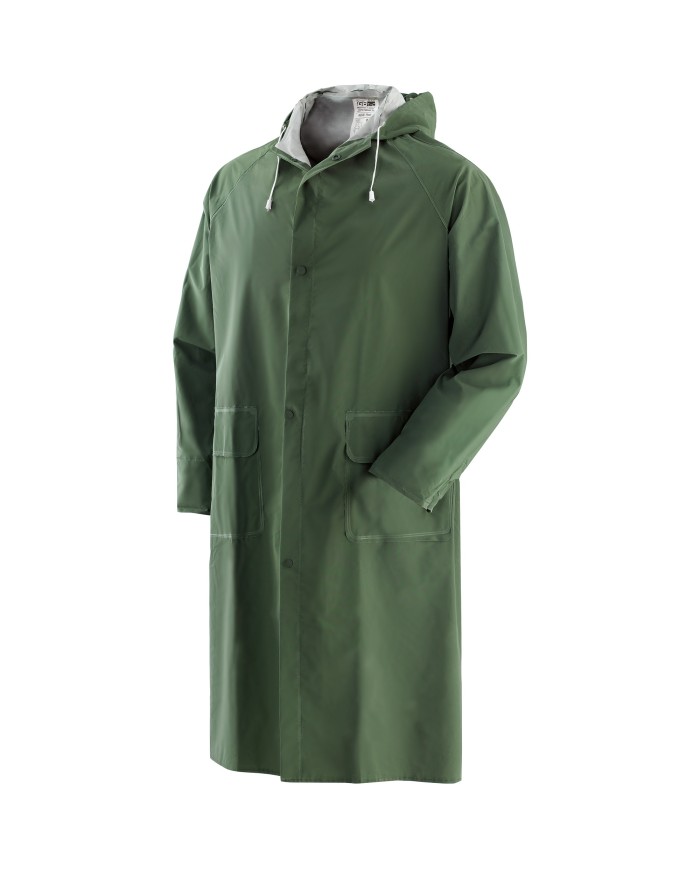 PLUVIO Cappotto Pvc bispalmato verde Tg.S-3XL