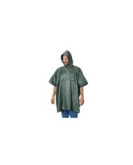 Poncho verde taglia unica