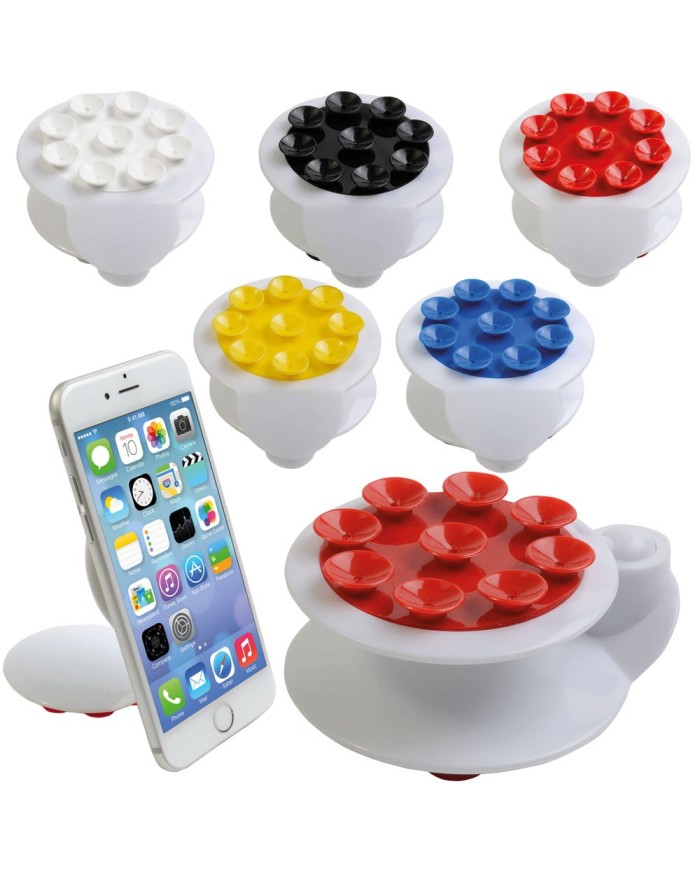 Porta smartphone in ABS con ventose