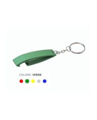 Portachiavi in alluminio con apribottiglie