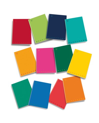 Quaderno Monocromo A5 4 mm 80 gr 42 fogli Pigna (Min.Mul./10)