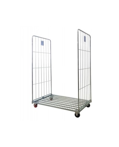 Roll Container 2 pareti doppio (1200x805x1800h) + 2 cinghie