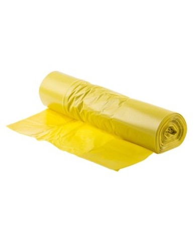 Sacchi immondizia PLT giallo 72x110 32my 250pz