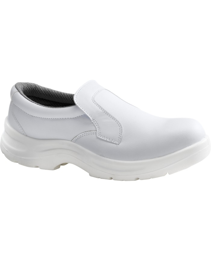 Scarpa Atene S1 SRC bassa in microfibra Bianco Tg.35-48