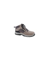 Scarpa NEW 595 S1P SRC alta scamosciata beige Tg.37-48 Certificata EN ISO 20345