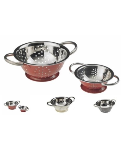 Scolapasta in acciaio Ø18cm