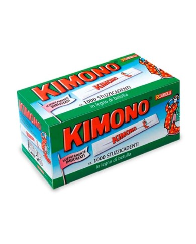 Stuzzicadenti Kimono legno imbustati 1000pz