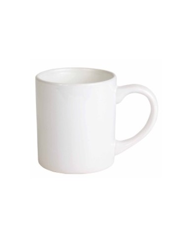 Tazza bianca in ceramica (0,32 L)