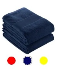 Telo in spugna di cotone 100 % ( 350 gr m2) con banda opaca stampabile (70x140cm)