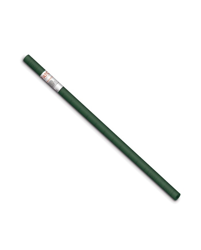 Tovaglia in rotolo - carta - 1,20 x 7 mt - damascata - verde foresta - Fato