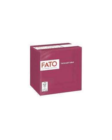 Tovagliolo 24x24 Smart Bordeaux 2V 100pzx24