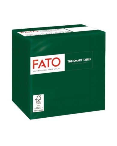 Tovagliolo 24x24 Smart Verde foresta 2V 100pzx24