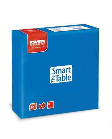 Tovagliolo 33x33 Smart Blu genziana 2V 50pzx24