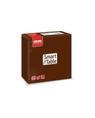 Tovagliolo 38x38 Smart Cioccolata 2V 100pzx18