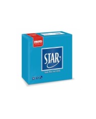 Tovagliolo 38X38 Star microcollato Turchese 2V 40pzx30