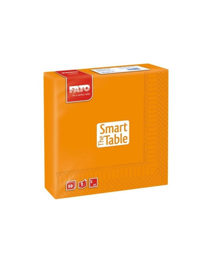 Tovagliolo 40x40 Smart arancio 2V 50pzx20