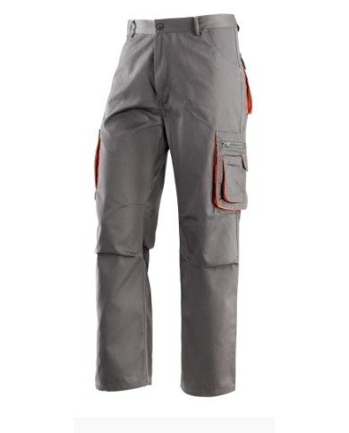 WILLIS Pantalone multitasche in tessuto arancio-grigio Taglie: S-XXXL