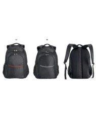 Zaino porta computer poliestere 1680D con tre tasche. Tasca principale porta pc