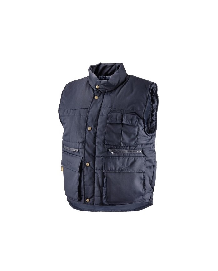 ANNECY Gilet in 65% poliestere 35% cotone Blu Taglia: L-XL