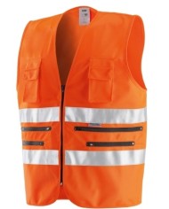Gilet ad alta visibilità 100% poliestere