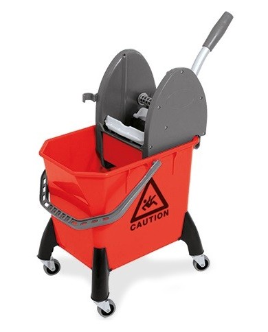 MACTOP50 Secchio carrellato mono 20lt con pressa