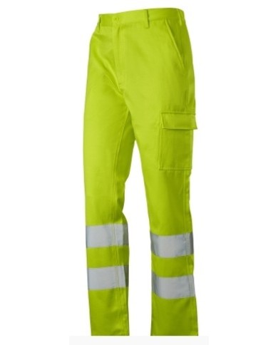 Pantalone Chicago pesante alta visibilità 50% poliestere - 50% cotone