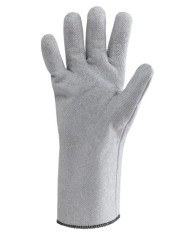 WARMTEC Guanto in tessuto cotone-poliestere rivestito in nitrile - Anticalore (Min.Mul./12)