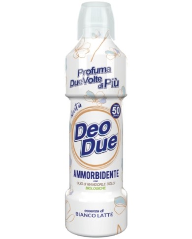 Deo Due Ammorbidente Morbido Premium Collection Essenza di Bianco Latte 1L
