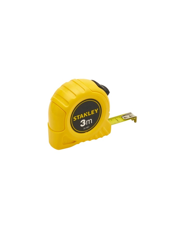 Flessometro 3 m metallo/ABS Stanley