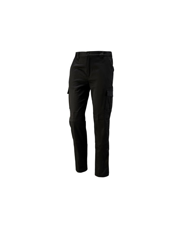 Pantalone Denver Winter multitasche pesante con ginocchia rinforzate in tinta Taglie: XS-4XL