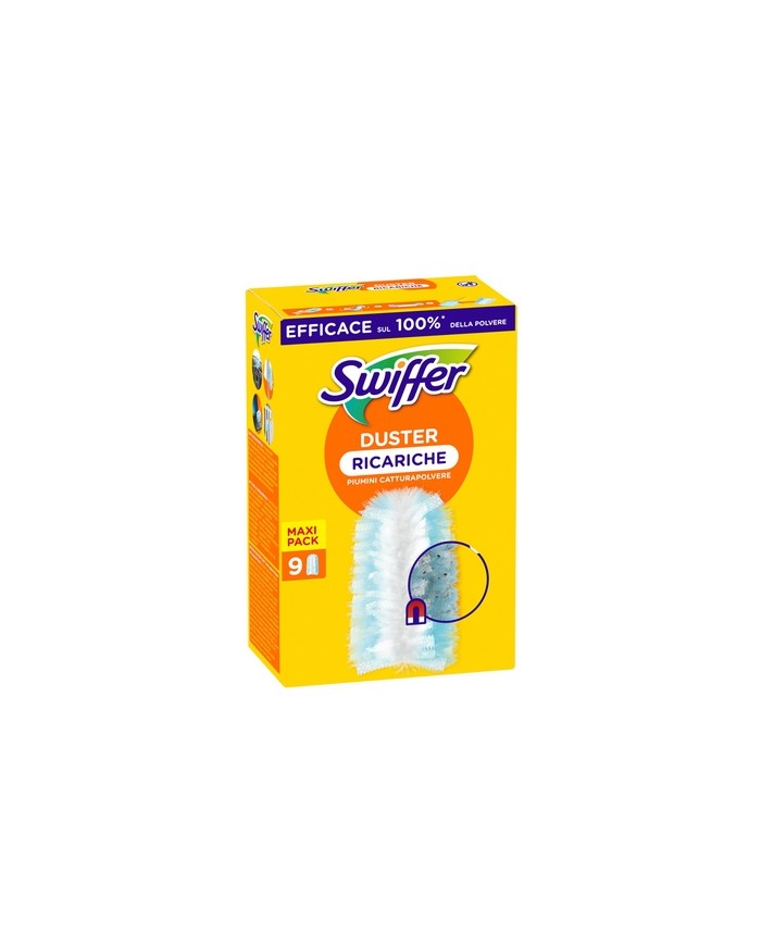 Swiffer Duster scatola 9 piumini ricarica usa&getta