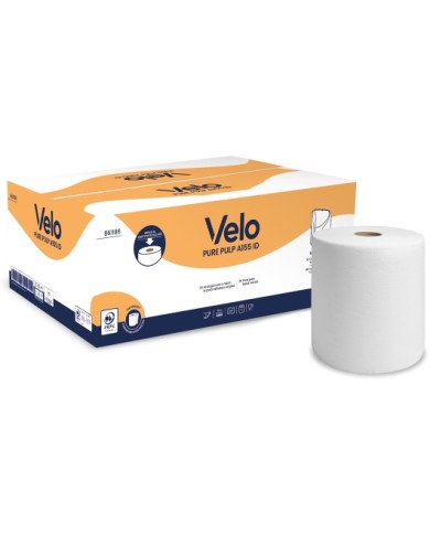 Asciugamani a rotolo Pure Pulp A155 Identity Cardboard Core 6rotoli