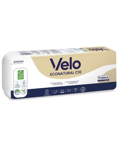 Carta igienica a rotolo Natural C10 10rotolix12