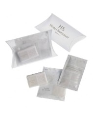 Acanto Kit completo Poket contiene: 1 saponetta 10g, 1 bustina bagnodoccia shampoo, 1 cuffia imbustata 100pz