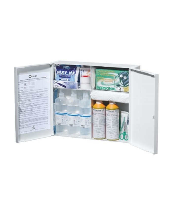 Armadietto a muro per primo soccorso in polipropilene Med F2 All. 1 base
