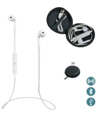 Auricolari stereo Bluetooth V 4.2 + EDR con microfono integrato confezionasto in custodia in EVA *In eaurimento