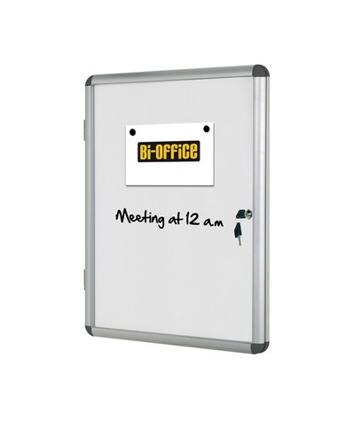 Bacheca per interni fondo bianco magnetico 6 fogli A4 orizzontale Bi-Office