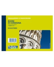 Blocco buoni di consegna data ufficio 11,5x16,5cm 50x2 copie autoricalcanti (Min.Mul./5)