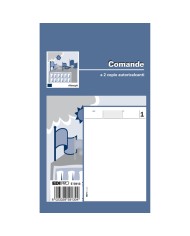 Blocco comande 25/25 fogli autoricalcanti 17 x 9,9cm Edipro (Min.Mul./20)